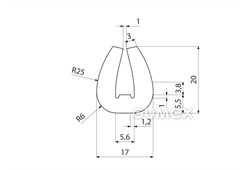 SILIKONPROFILE U-FORM